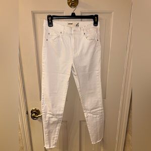 Garage White Skinny Jeans